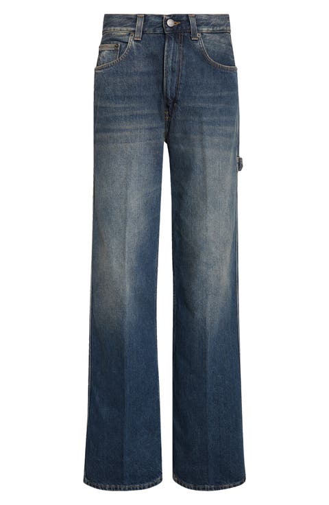 Winona Straight Leg Jeans (Intense Blue)