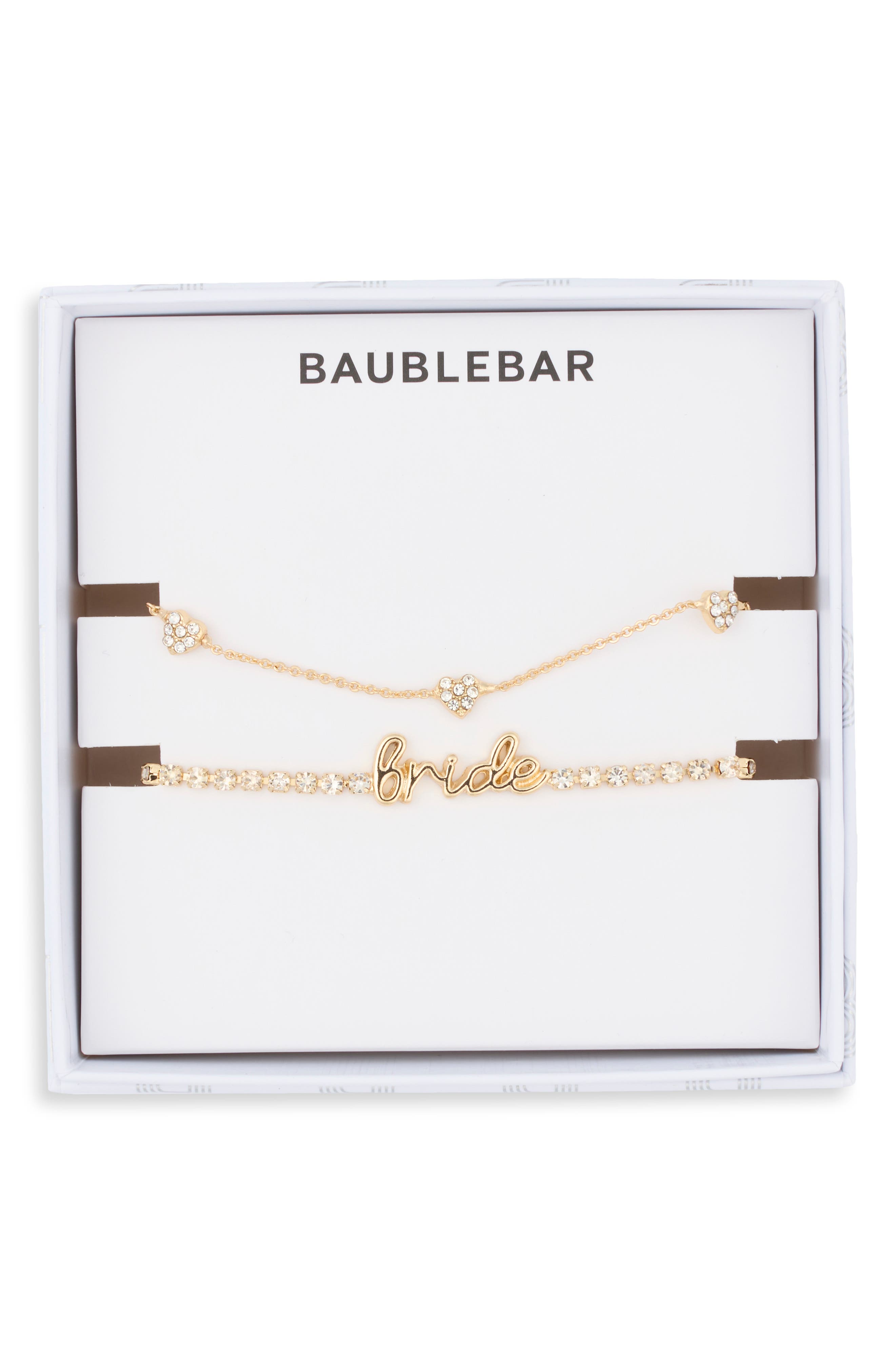 Bridal Era Set of 2 Slider Bracelets