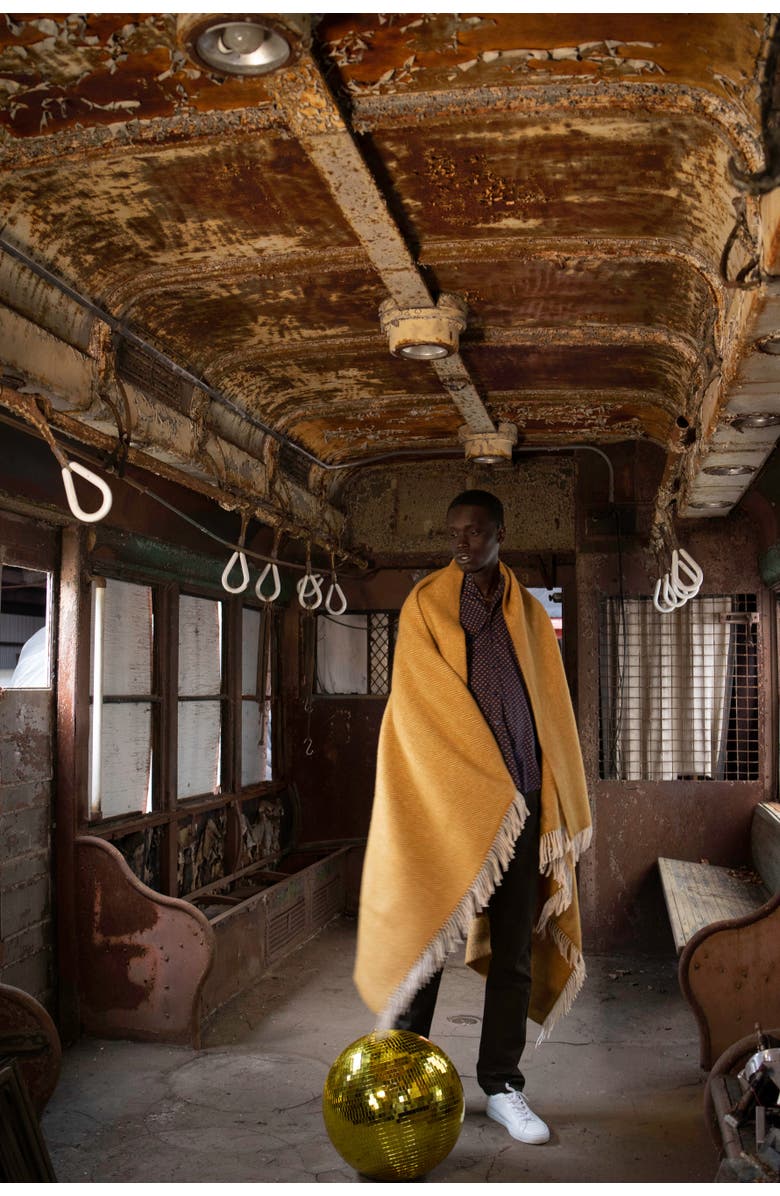 Evangeline 100% Cotton Herringbone Throws, Alternate, color, Cedar