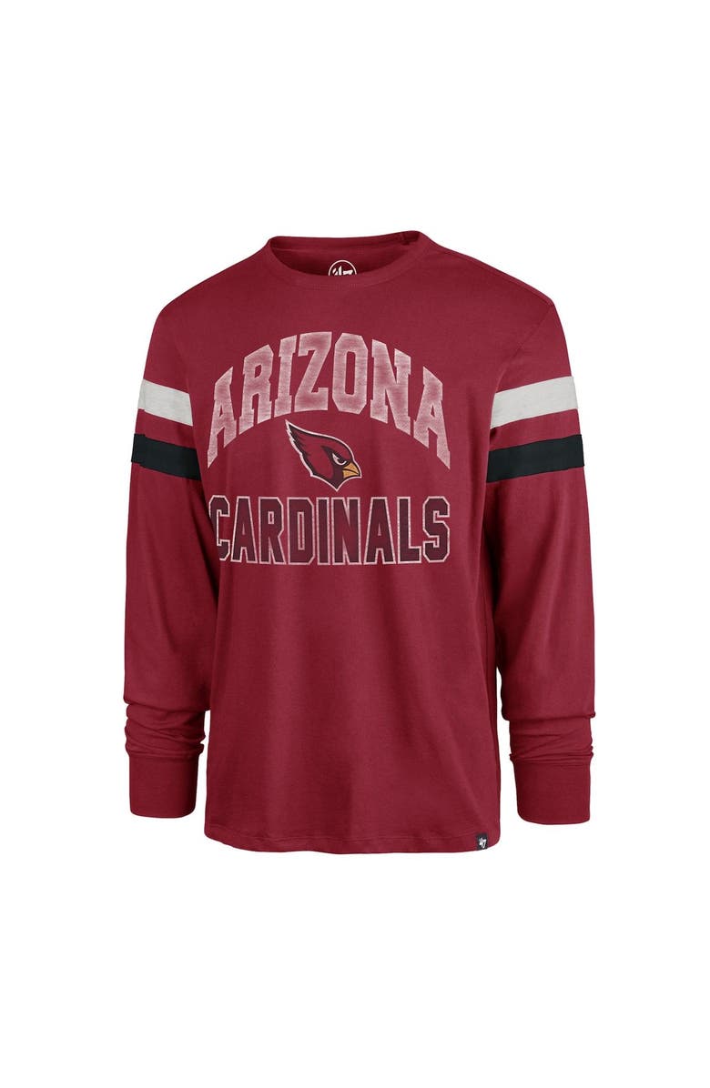'47 Men's '47 Cardinal Arizona Cardinals Irving Long Sleeve T-Shirt, Alternate, color, Cardinal
