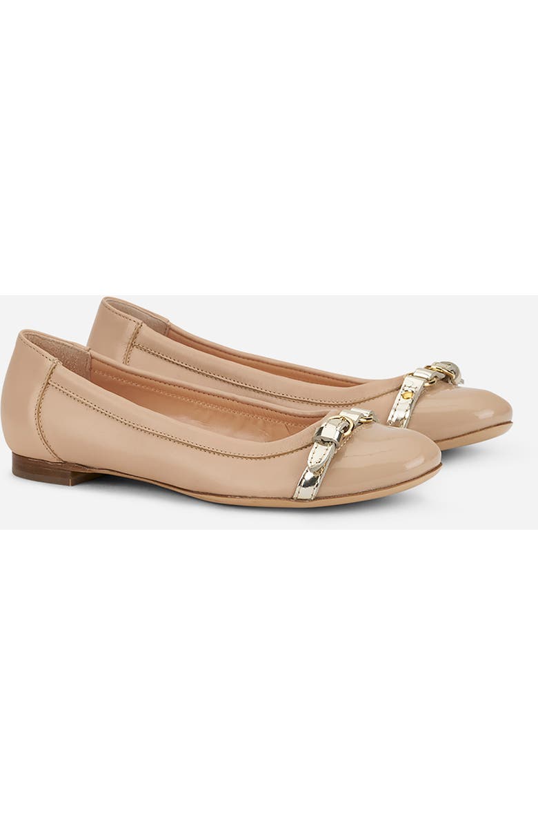 AGL Monika Cap Toe Ballet Flat, Alternate, color, Basic