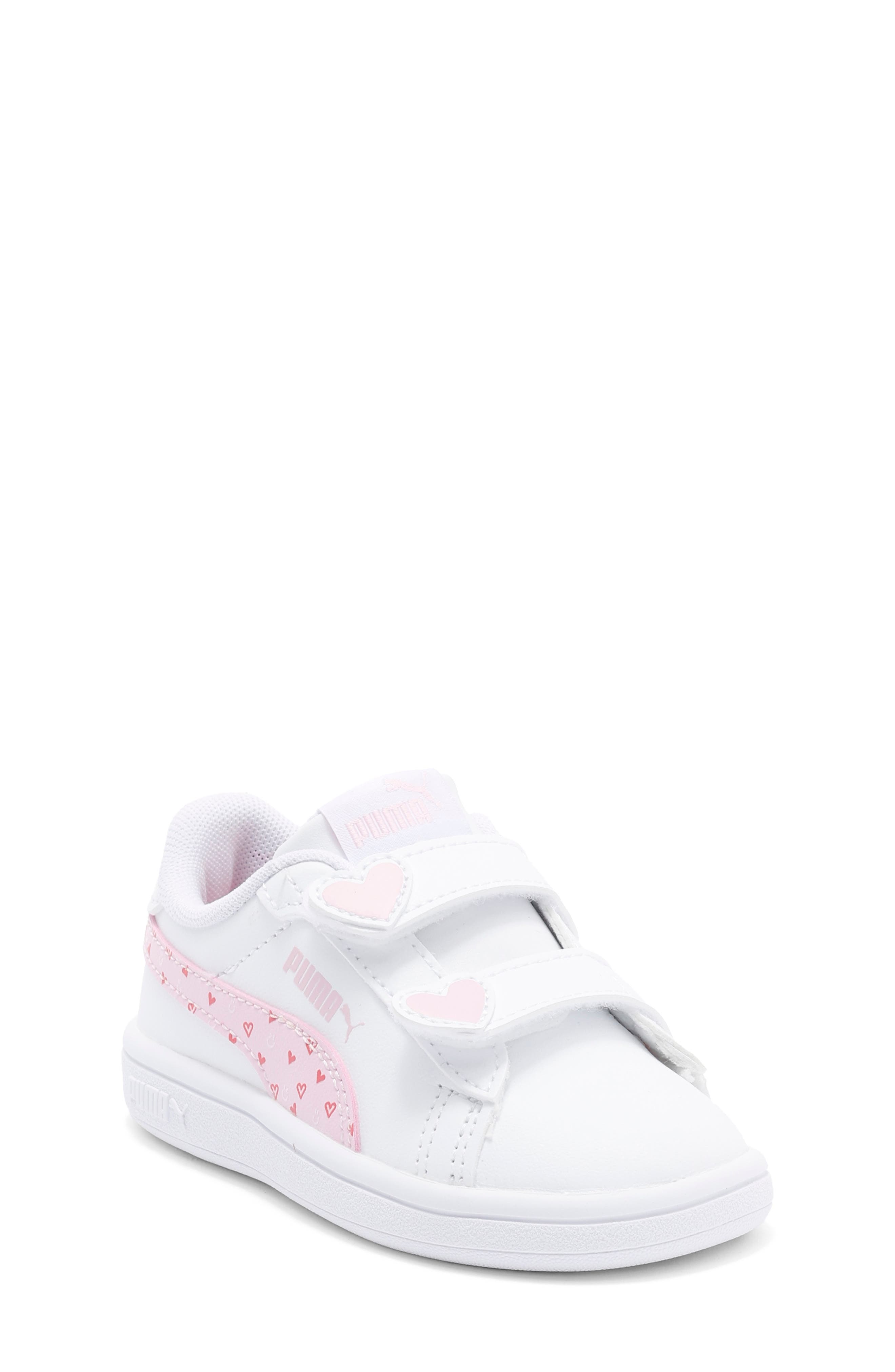 PUMA Kids' Smash 3.0 Hearty V Sneaker