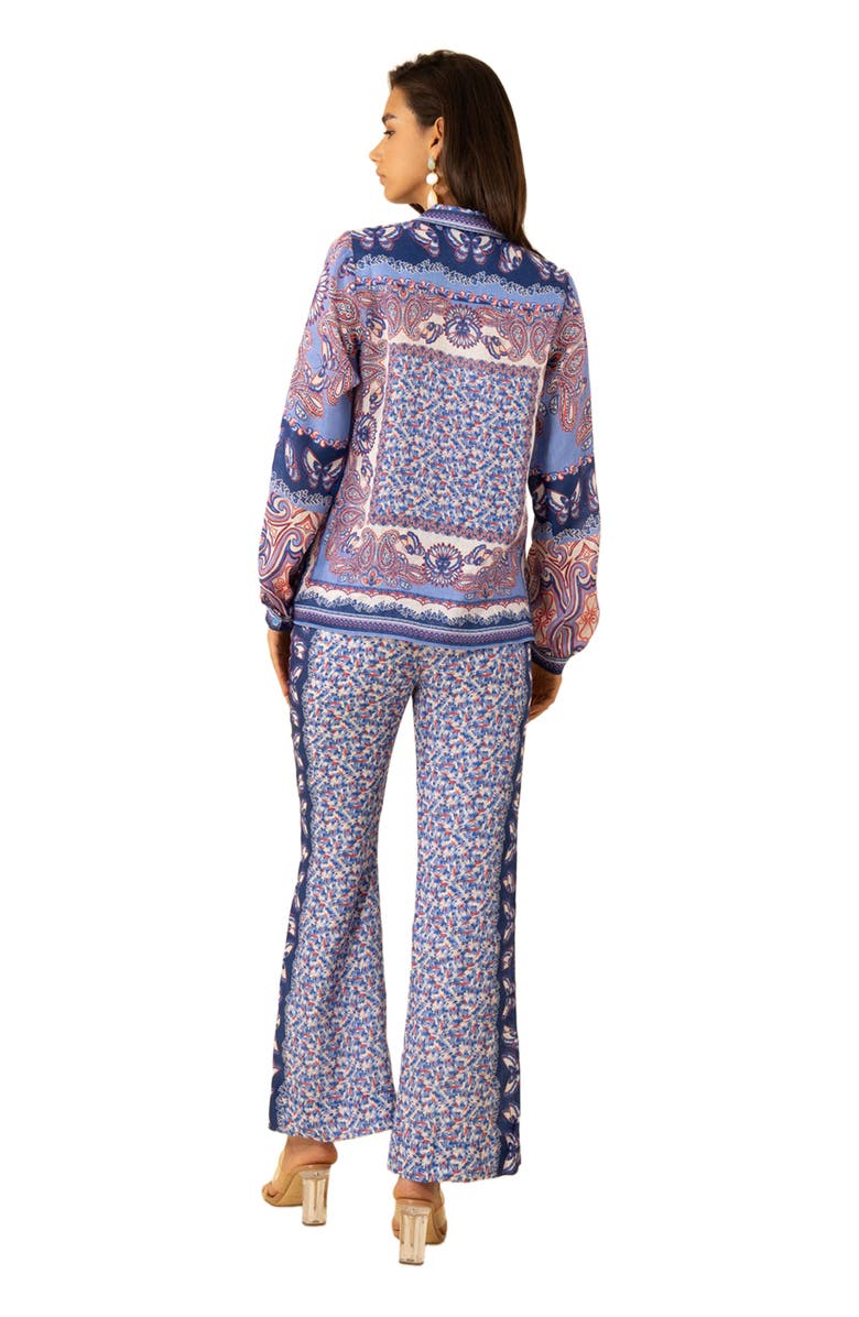 Hale Bob Harlee Linen Top, Alternate, color,