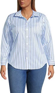Lands' End Cooling Button Front Shirt