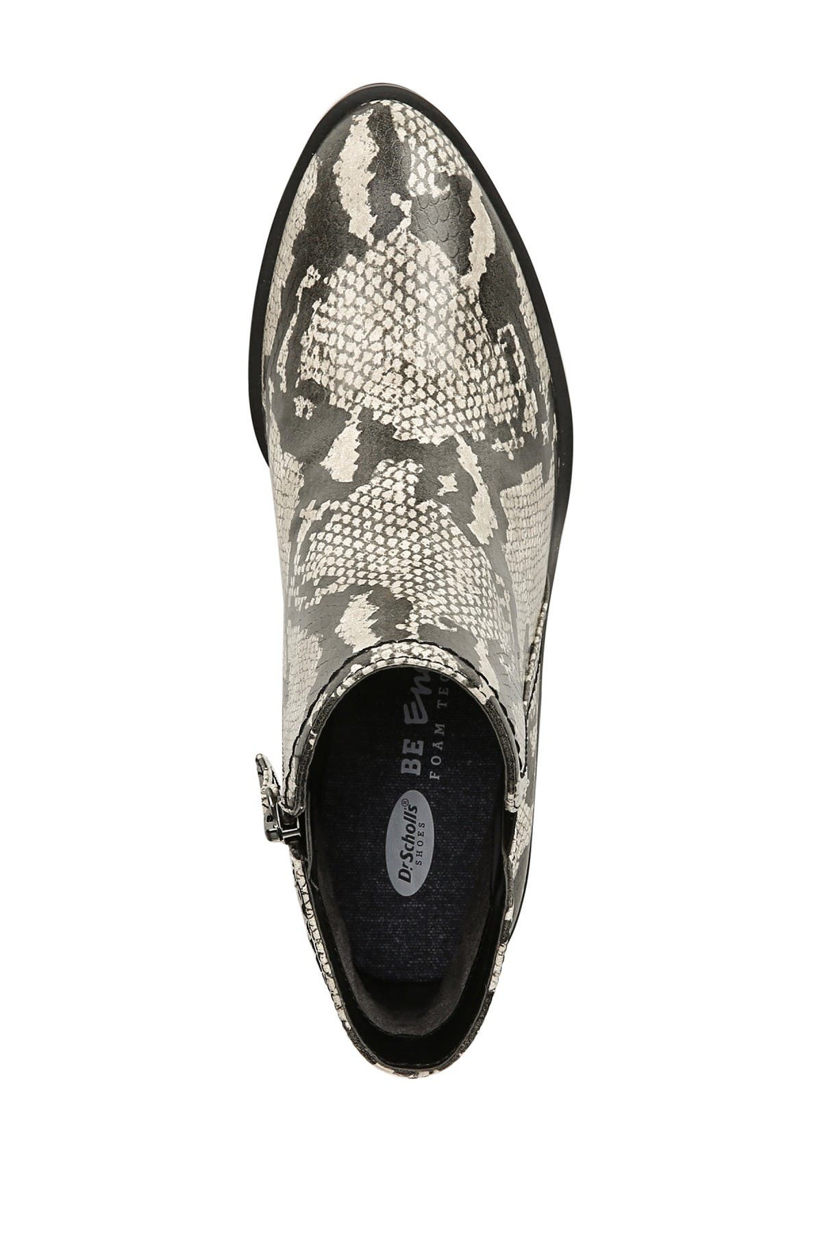 Dr. Scholl's Morgan Embossed Snake Skin Print Wedge Bootie (Women ...
