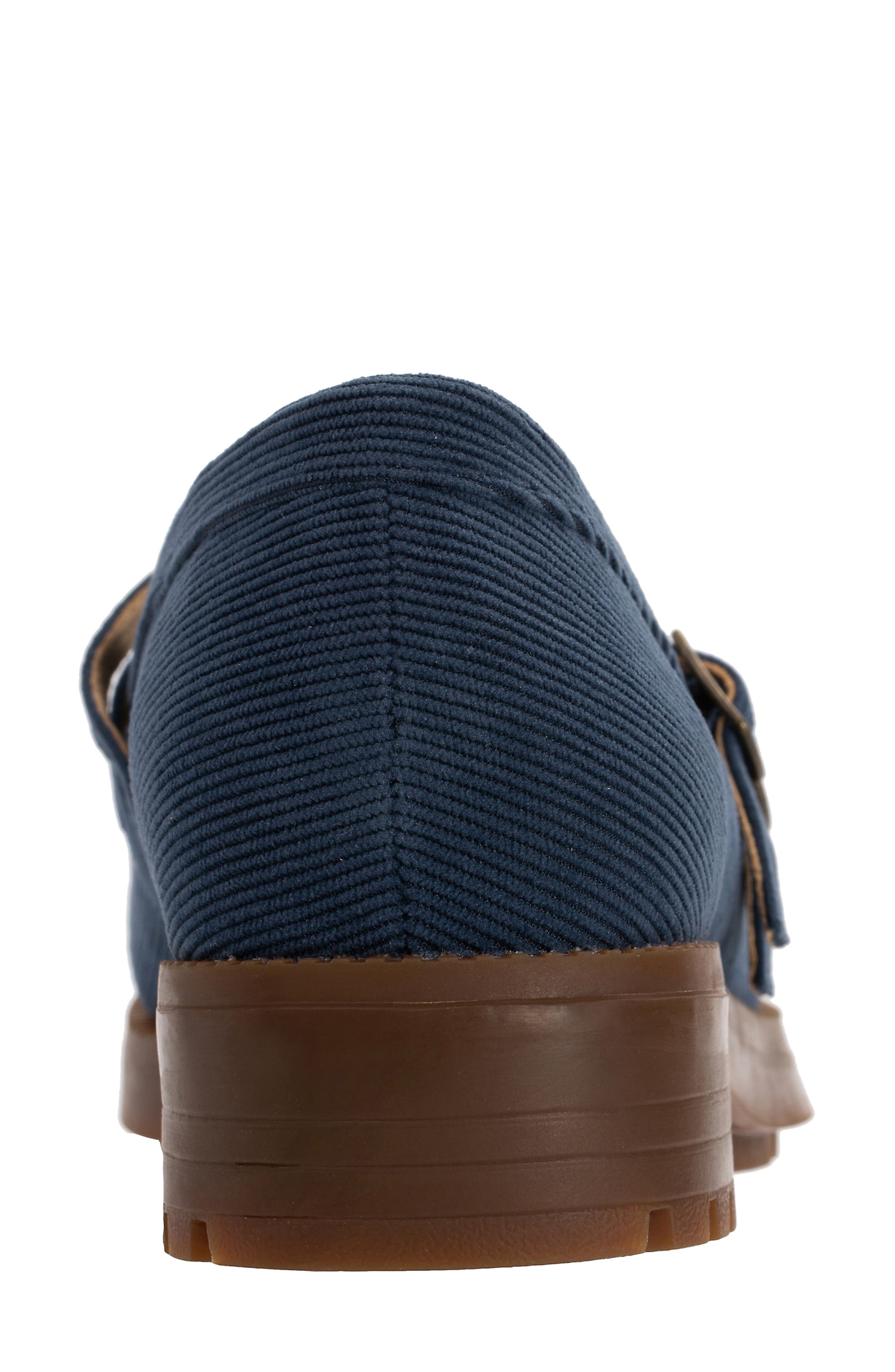 Revitalign Maple Mary Jane Loafer, Alternate, color, Navy
