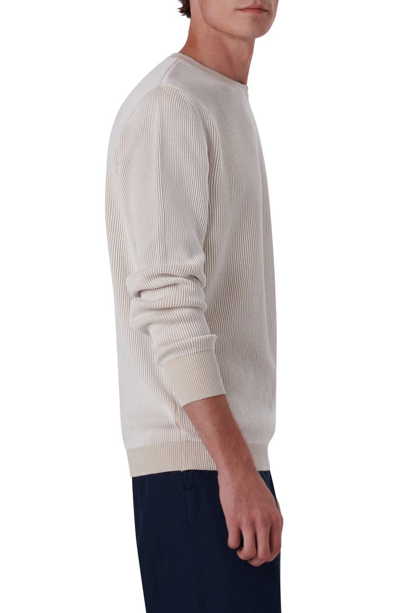 Bugatchi Cotton Rib Sweater, Alternate, color,
