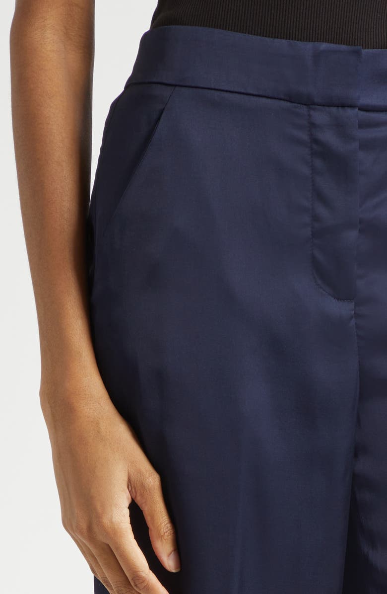 Veronica Beard Brixton Straight Leg Pants, Alternate, color, Navy