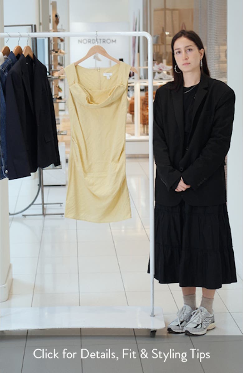 Drape Minidress, sales video thumbnail