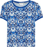 Alice + Olivia Onie Ringer Cotton Baby Tee