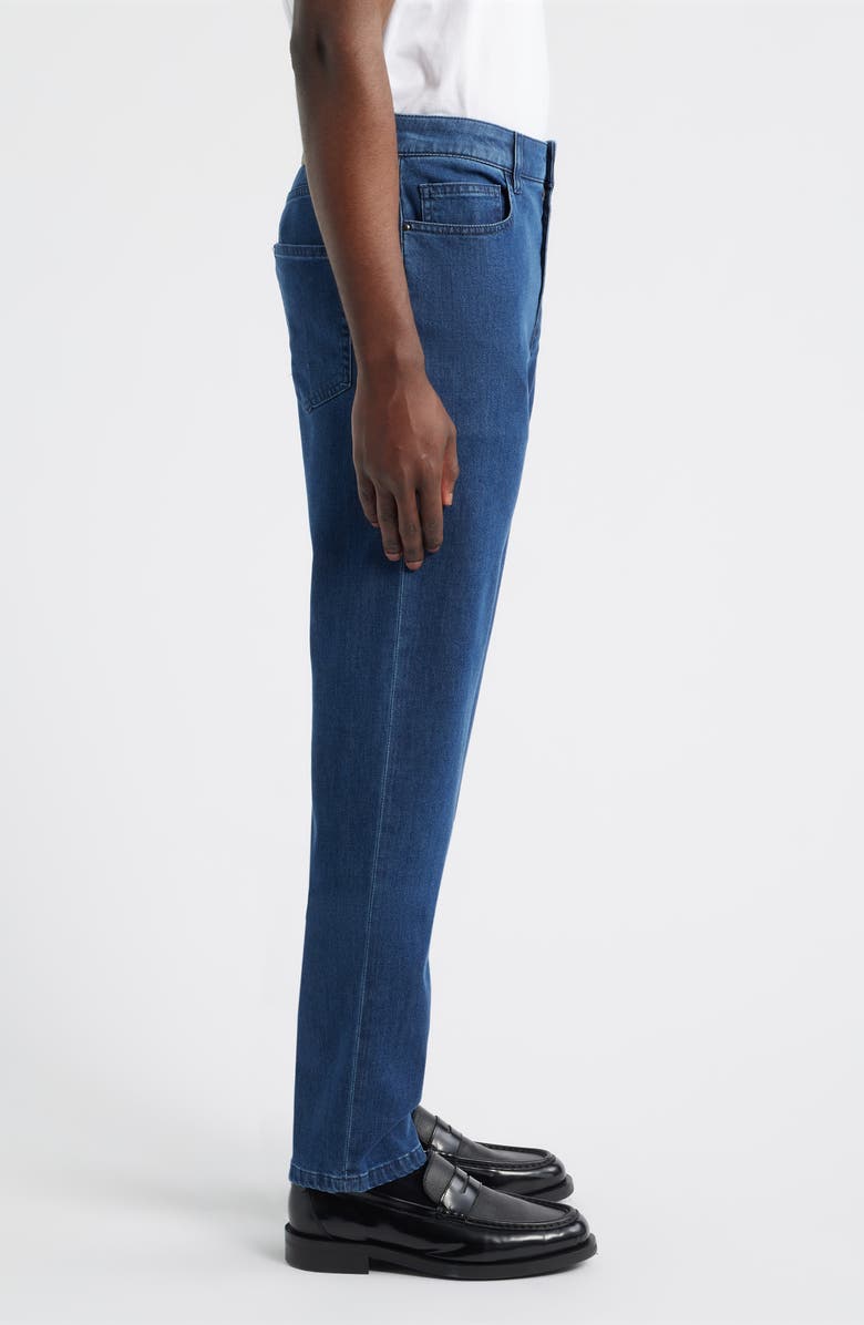 Canali Comfort Straight Leg Jeans, Alternate, color, Blue