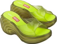 Melissa x Diesel Platform Slide Sandal