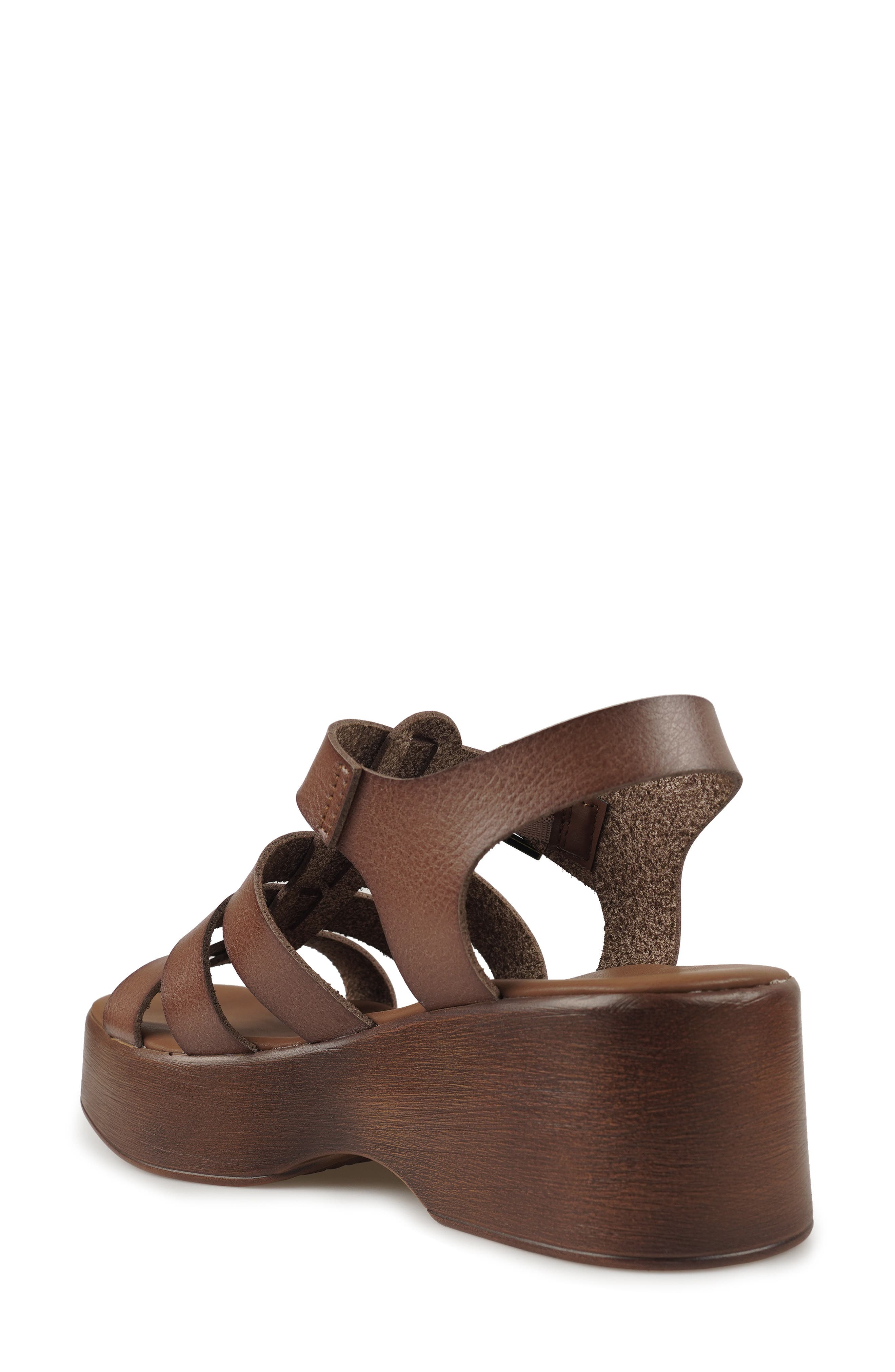 Caged Platform Sandal - image 4