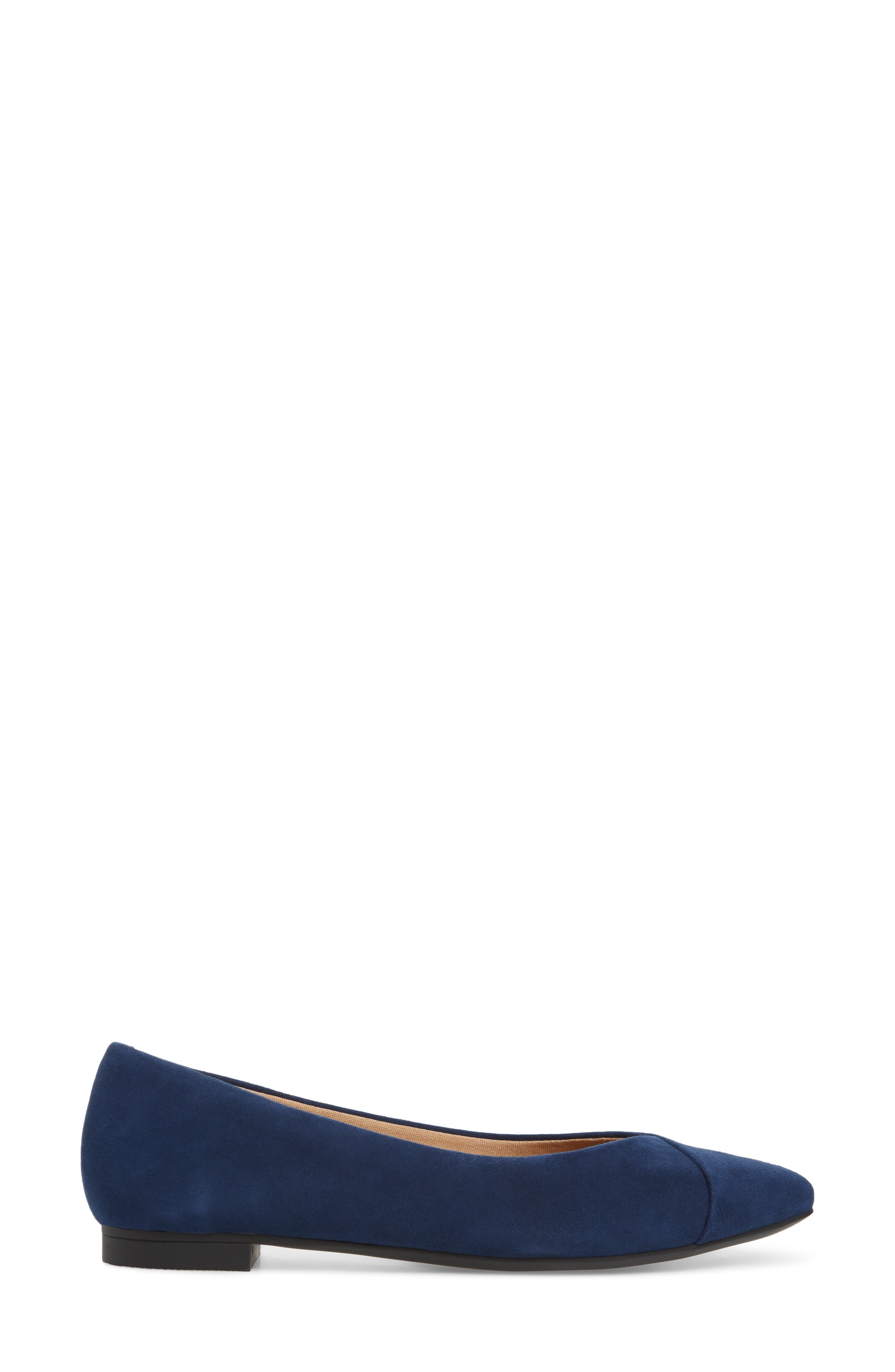 VIONIC WITH ORTHAHEEL Vionic 'Caballo' Pointy Toe Flat, Alternate, color, 