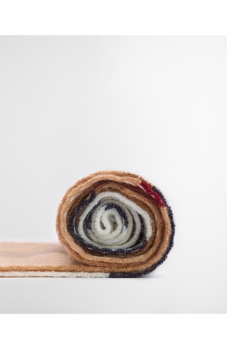 Barbour Blair Tartan Scarf, Alternate, color, Hessian Tartan