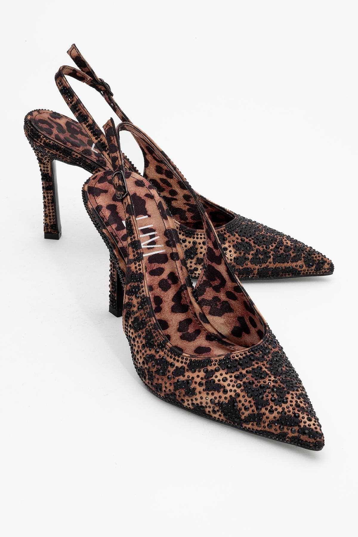 Prologue Shoes Roya Pointed Toe Stiletto Pump, Main, color, Leopard