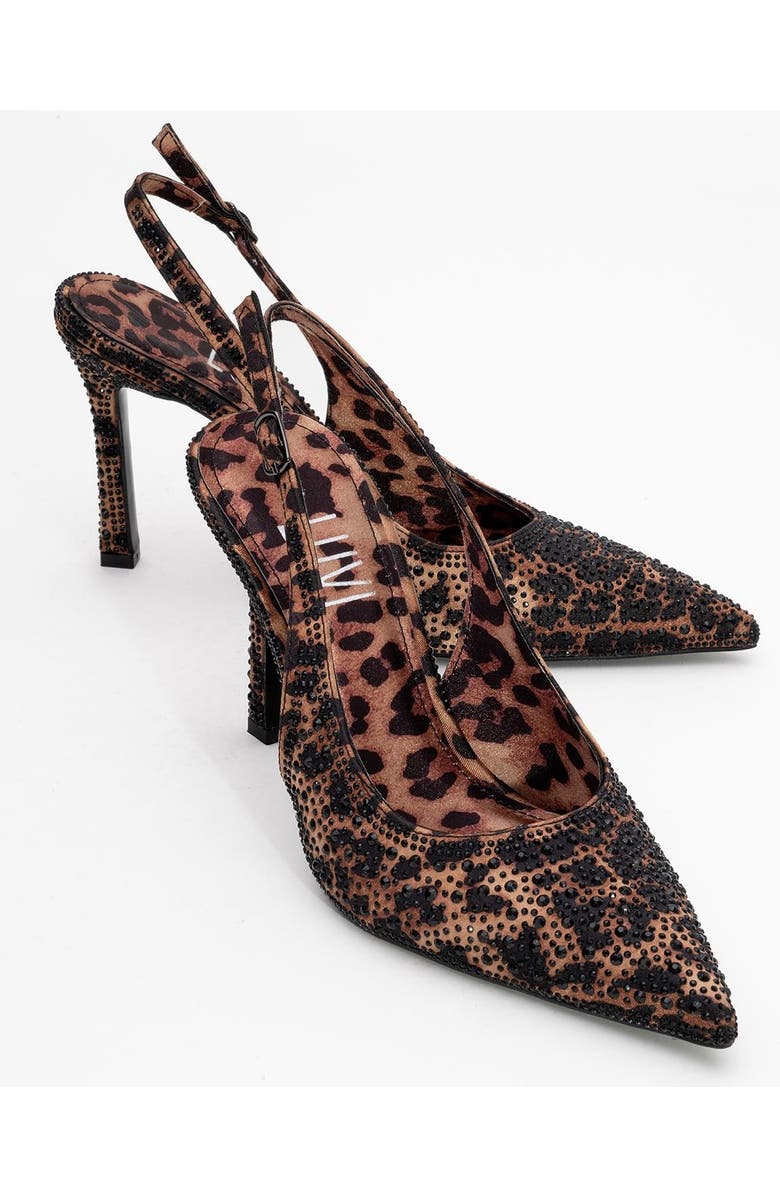 Prologue Shoes Roya Pointed Toe Stiletto Pump, Main, color, Leopard