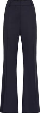 Maison Common Bootleg Trousers In Cool Wool