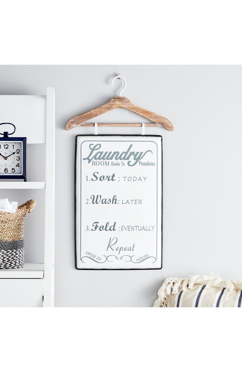 SONOMA SAGE HOME White Farmhouse Words & Text Wall Decor, Alternate, color,