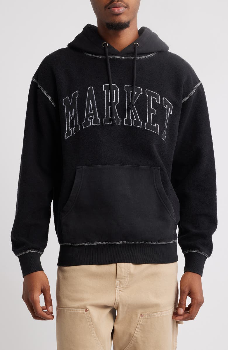 MARKET Reverse Arc Hoodie, Main, color, 