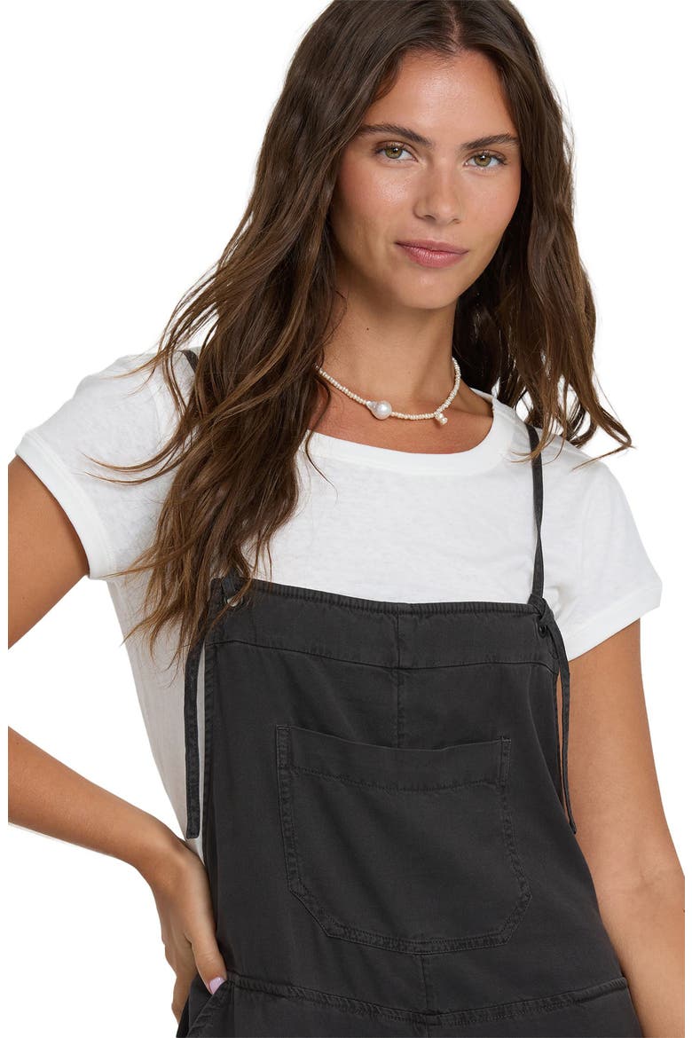 Wild Pursuit Short Overalls, Alternate, color, OFF BLACK