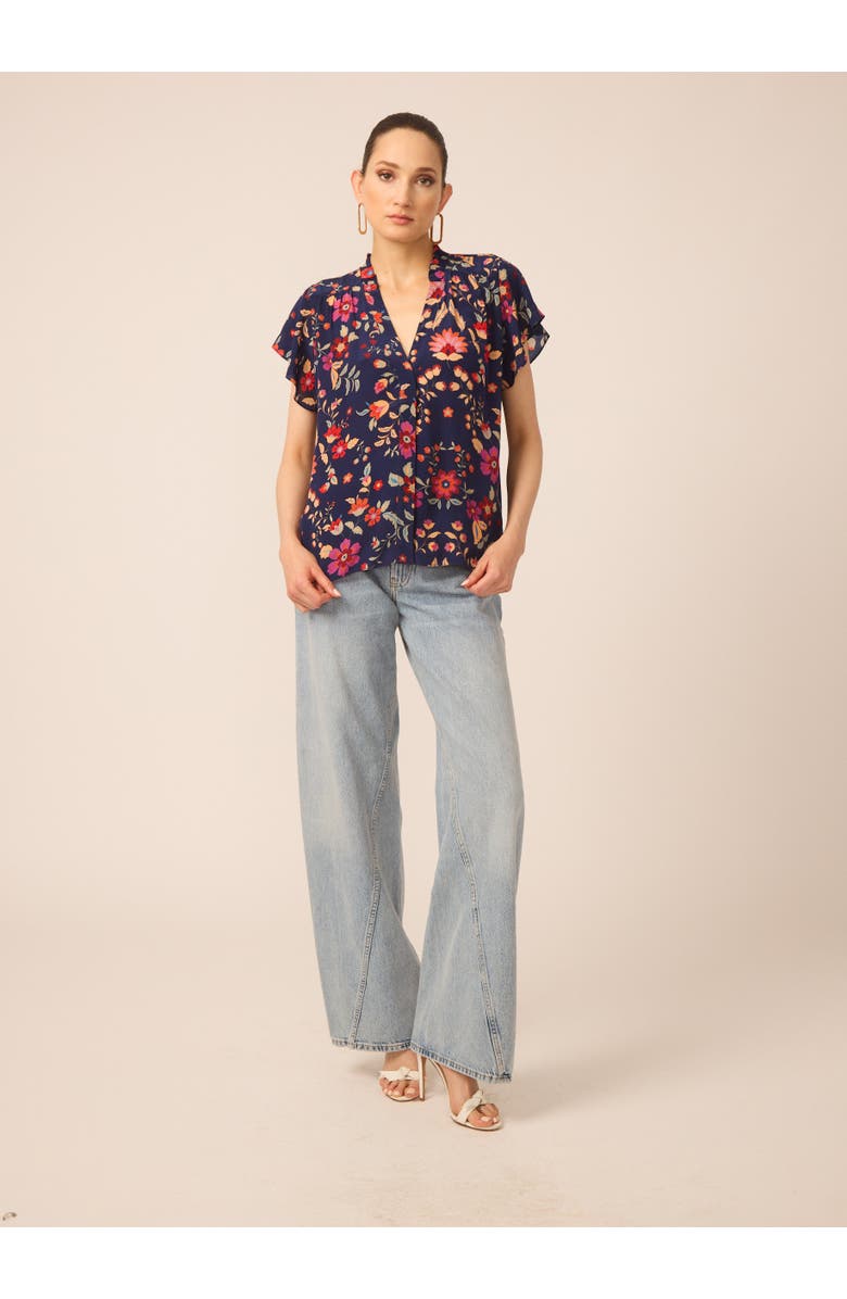 Gilner Farrar Della Blouse, Main, color, Secret Garden