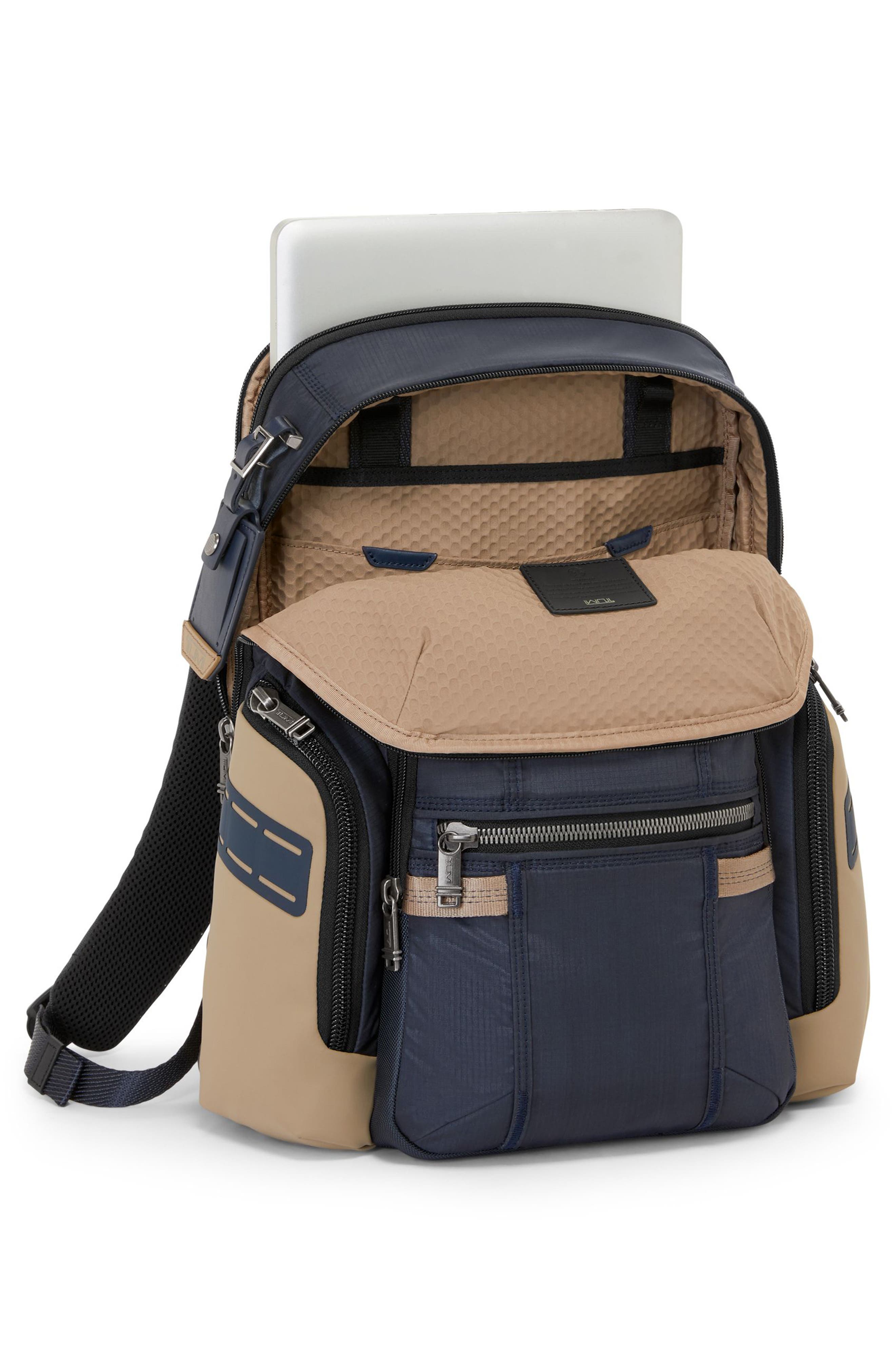 alpha bravo brown leather backpack Alpha Bravo Navigation Backpack (Men)
