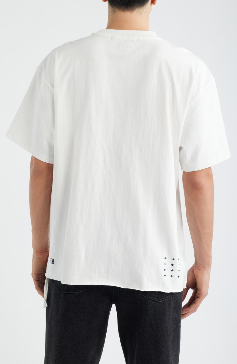 Ksubi NYC Ekcess Oversize Graphic T-Shirt, Alternate, color, White