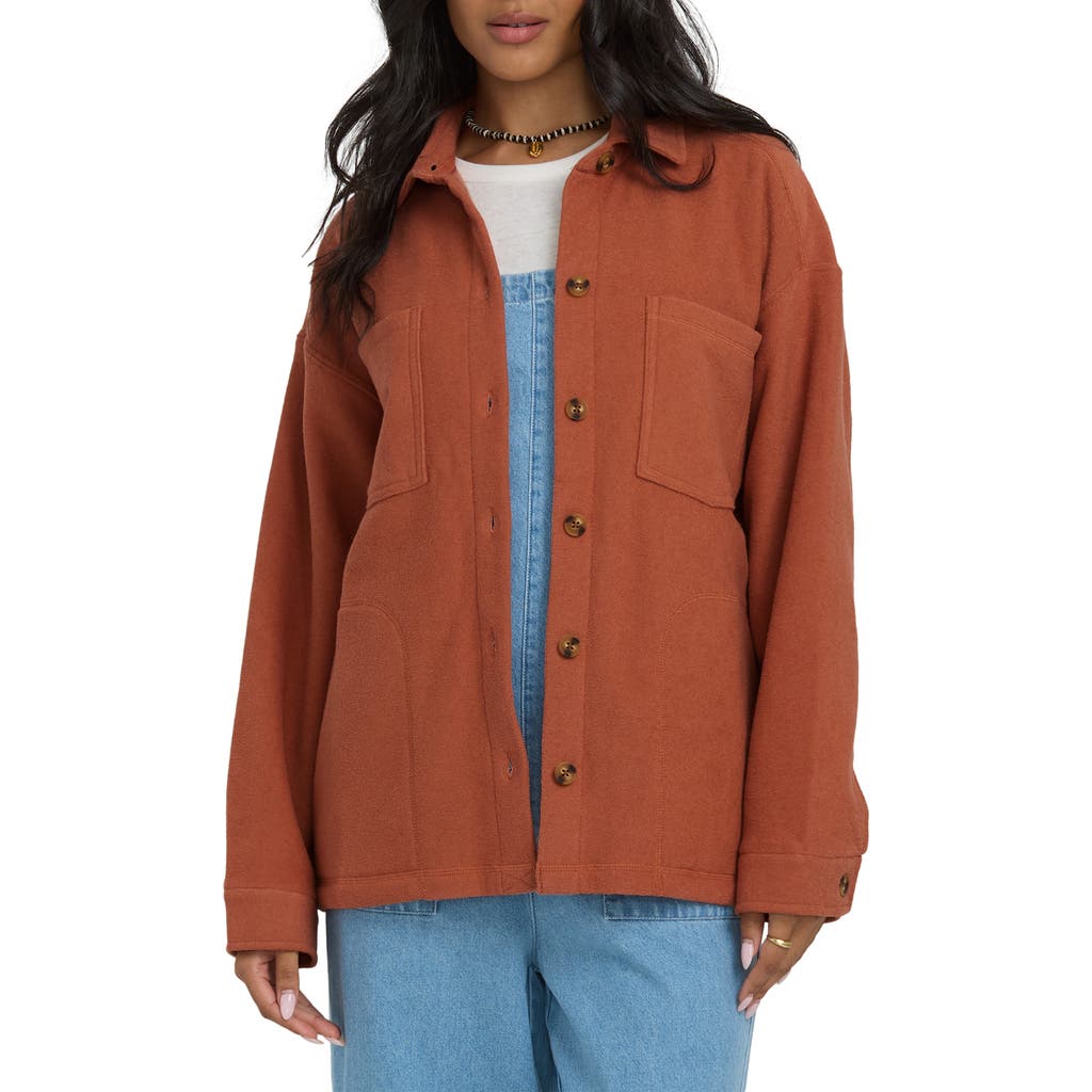 Billabong After Time Oversize Shacket in Sedona  product