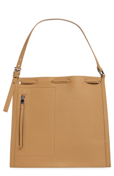 Alpha Convertible Leather Backpack