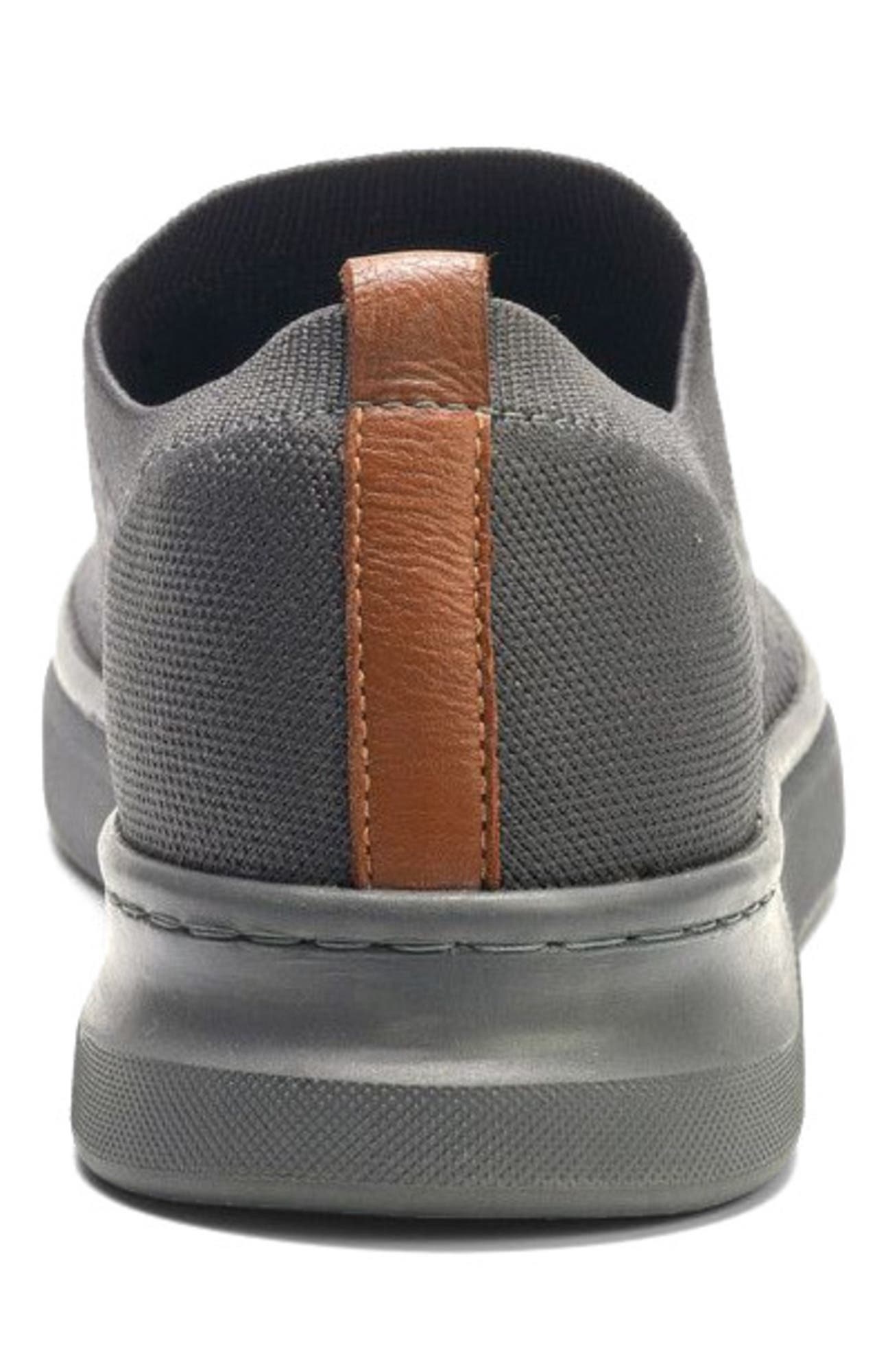 Drift Knit Slip-on Sneaker, Alternate, color, Grey Leather