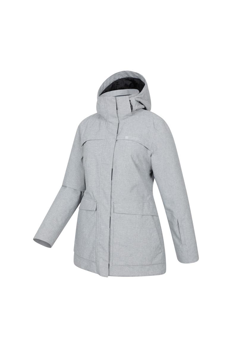 Snowdrift Waterproof Ski Jacket, Alternate, color, Light Grey