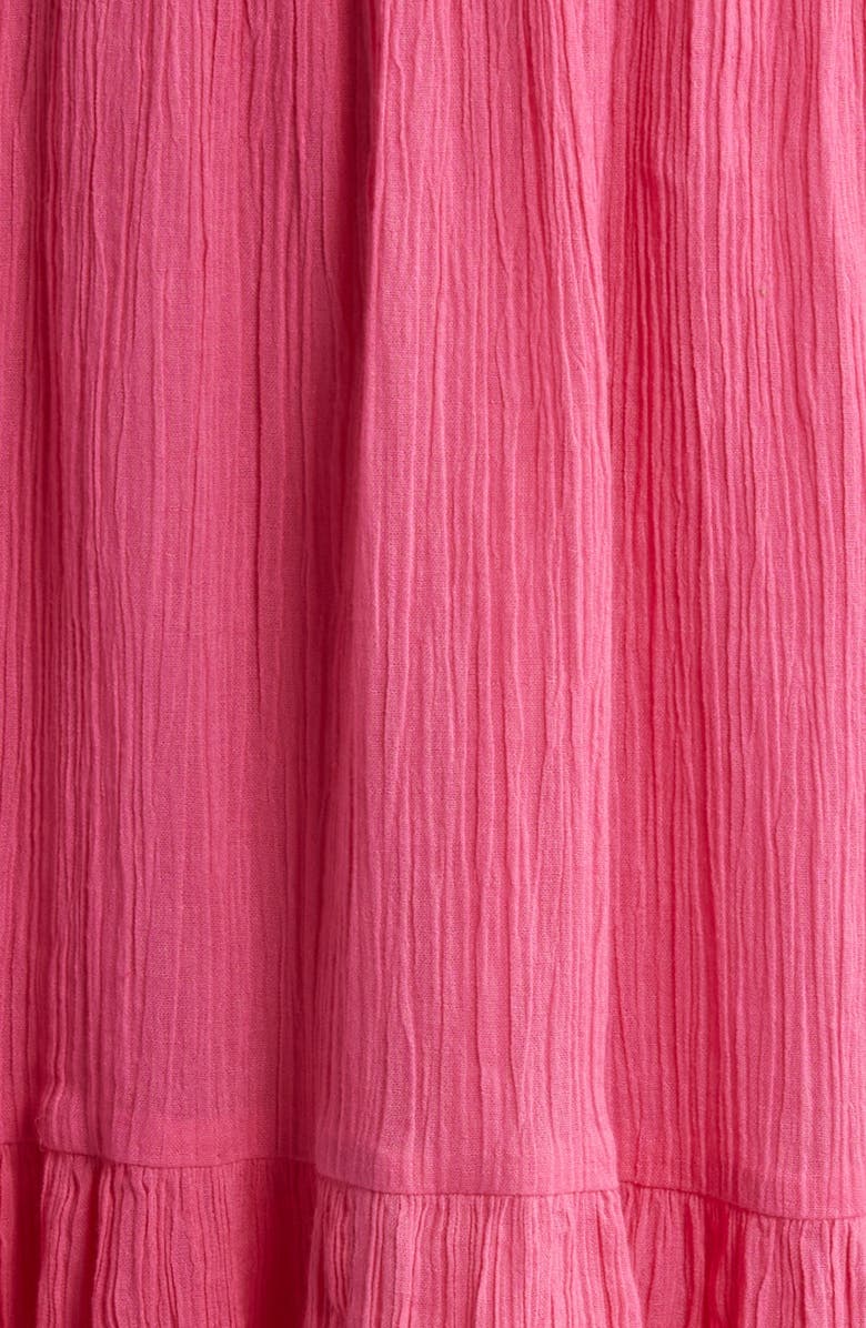 LoveShackFancy Ivella Cap Sleeve Cotton Minidress, Alternate, color, 