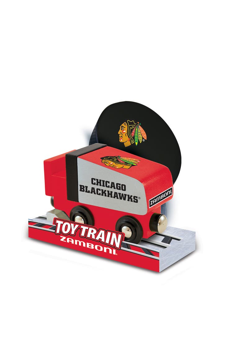 Chicago Blackhawks Zamboni Train Engine, Alternate, color, Multicolor