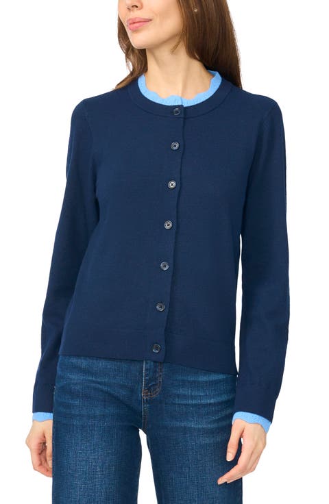 Crewneck Cardigan