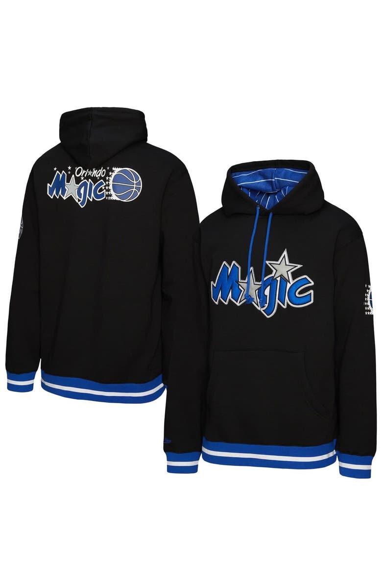 Mitchell & Ness Unisex Mitchell & Ness Black Orlando Magic Vintage Heavyweight Hoodie, Main, color, Black