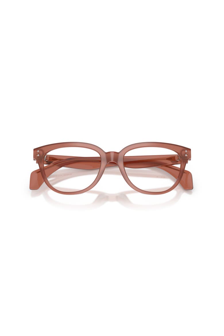 50mm Rectangle optical glasses, Alternate, color, Pink