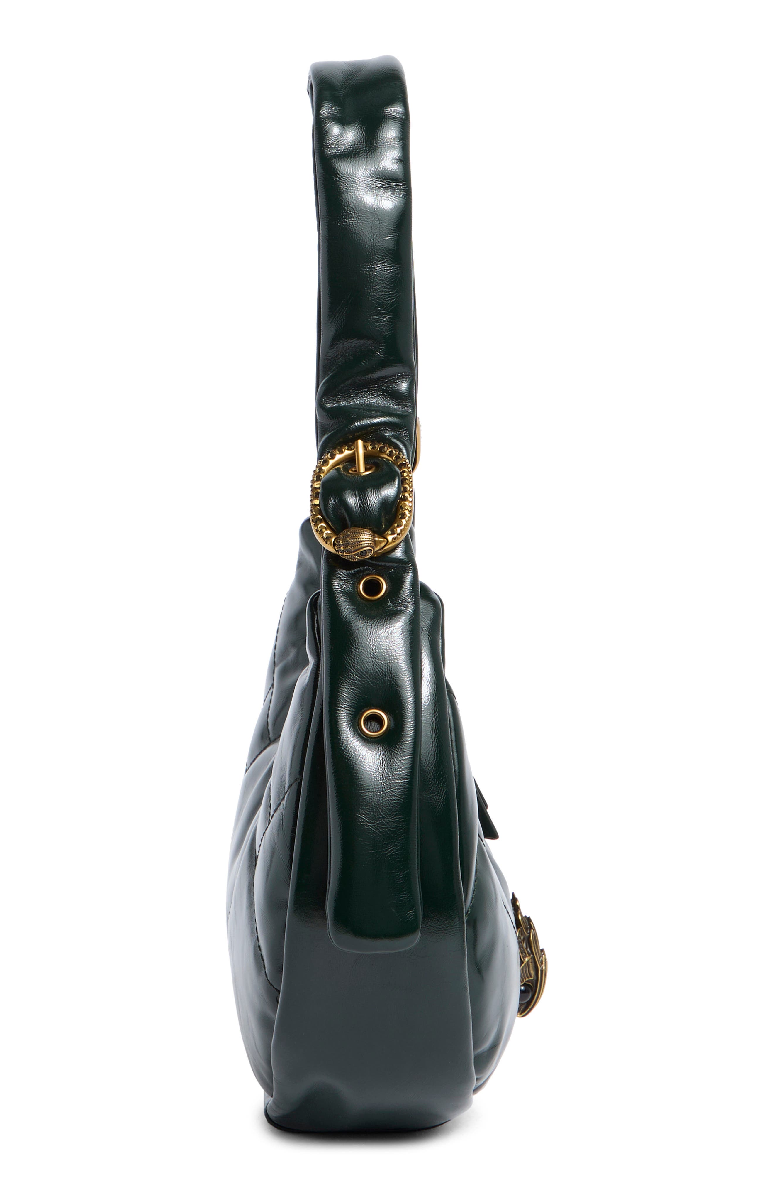 Kurt Geiger London Small Kensington Puff Quilted Leather Hobo Bag, Alternate, color, 