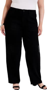 June + Vie Curvie Fit High-Waisted Straight-Leg Jean