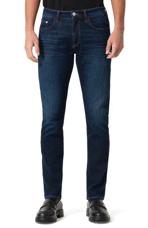 Marcus Slim Straight Leg Jeans (Rinse Brushed)