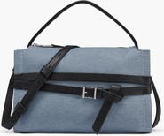 DKNY Bridie Medium Denim Crossbody