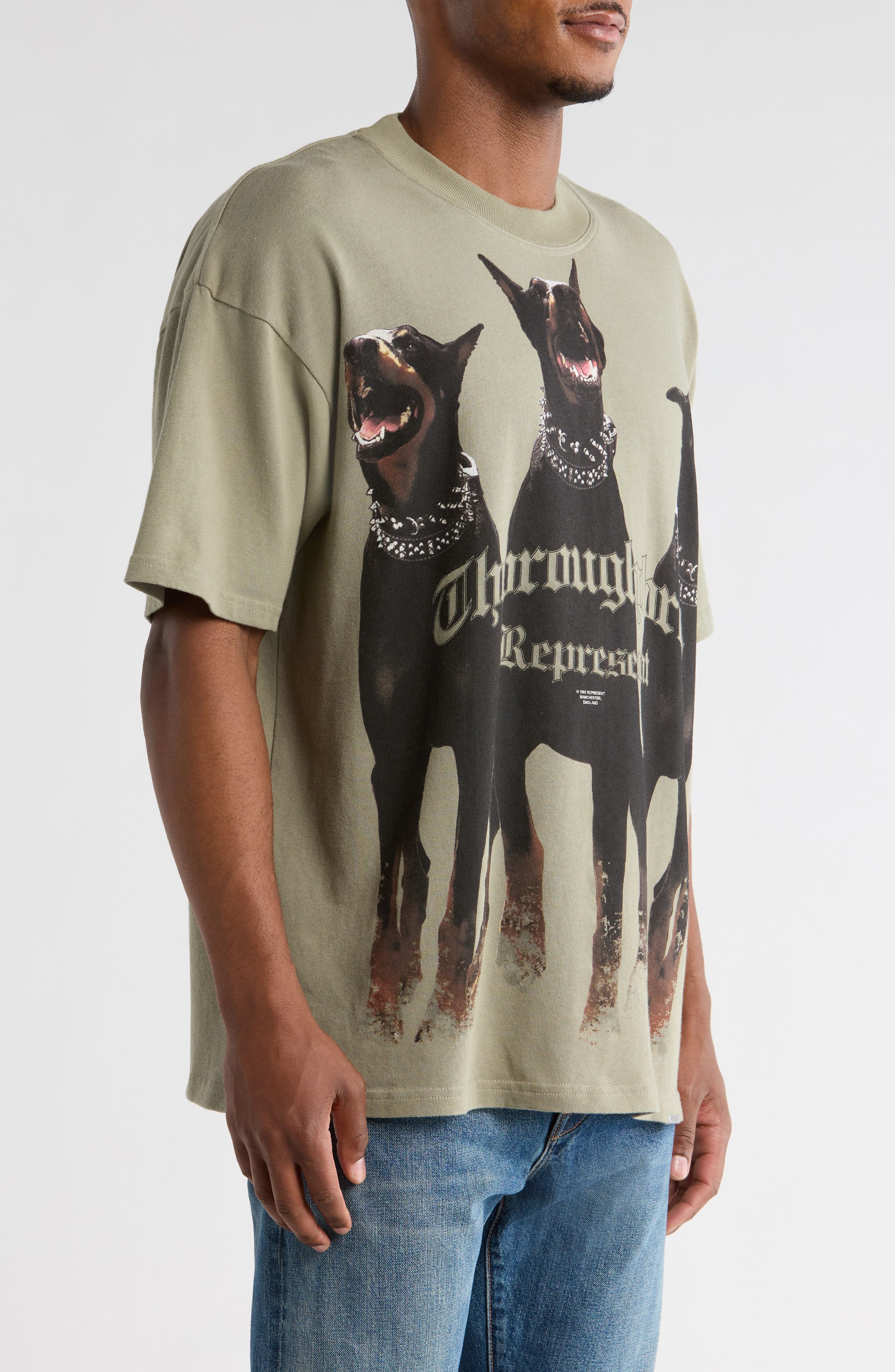 Represent Thoroughbred Oversize Cotton Graphic T-Shirt (Men) | Nordstrom