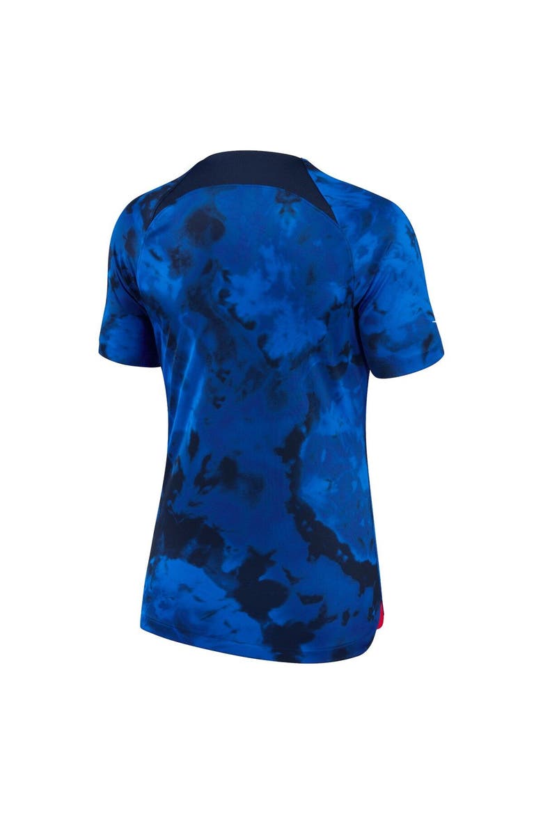 Women's Nike Blue USMNT 2022/23 Away Breathe Stadium Replica Blank Jersey, Alternate, color, Blue
