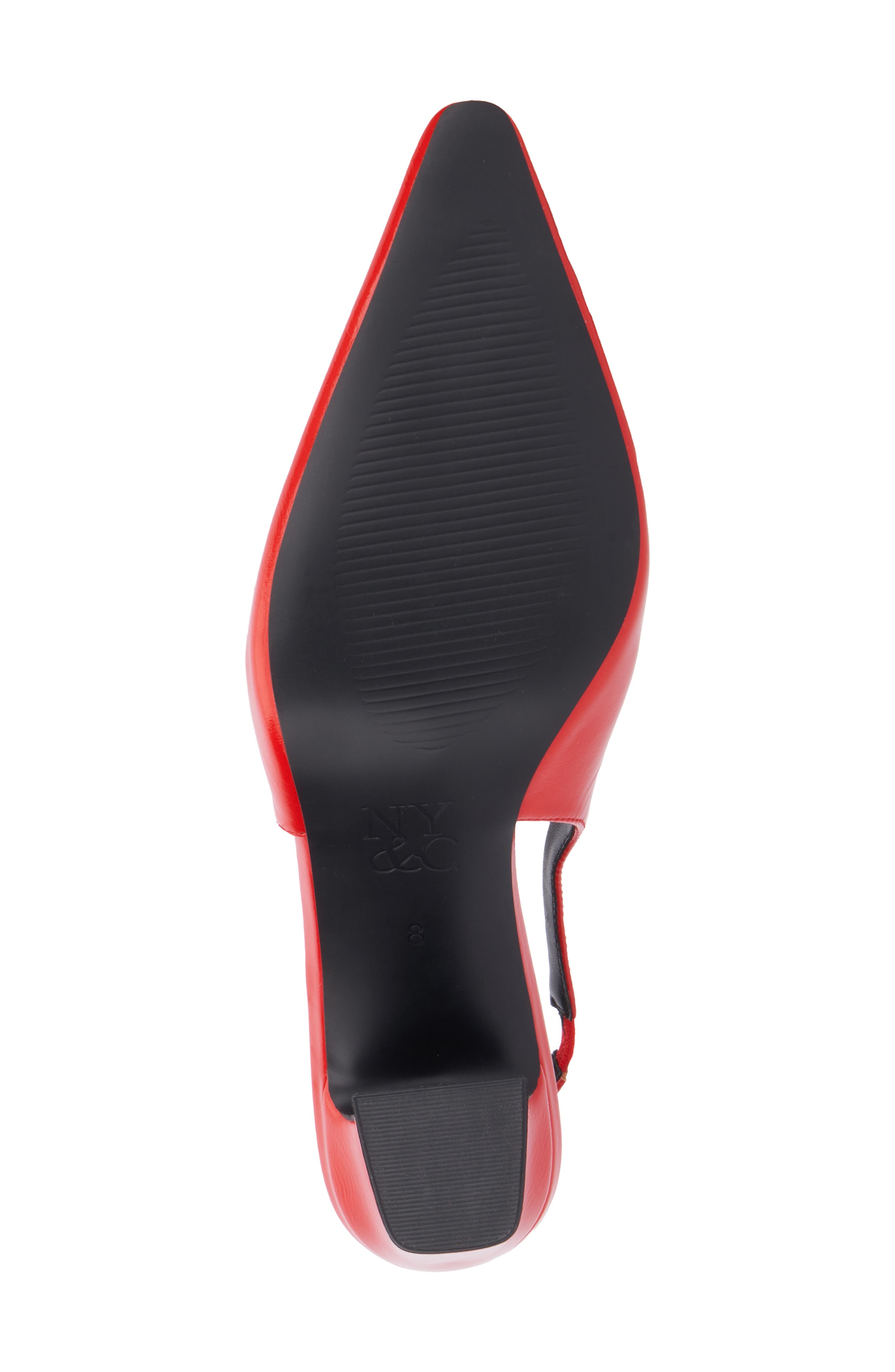 NEW YORK AND COMPANY Theresa Slingback Pump, Alternate, color, Red