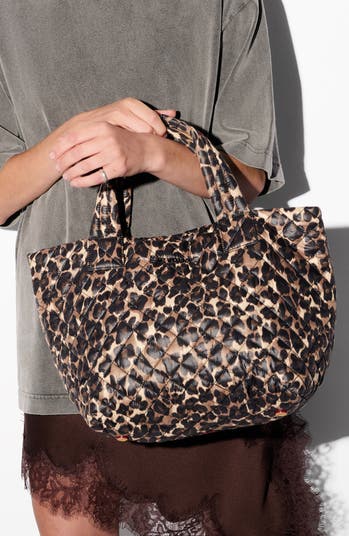 Small Metro Deluxe Quilted Nylon Tote