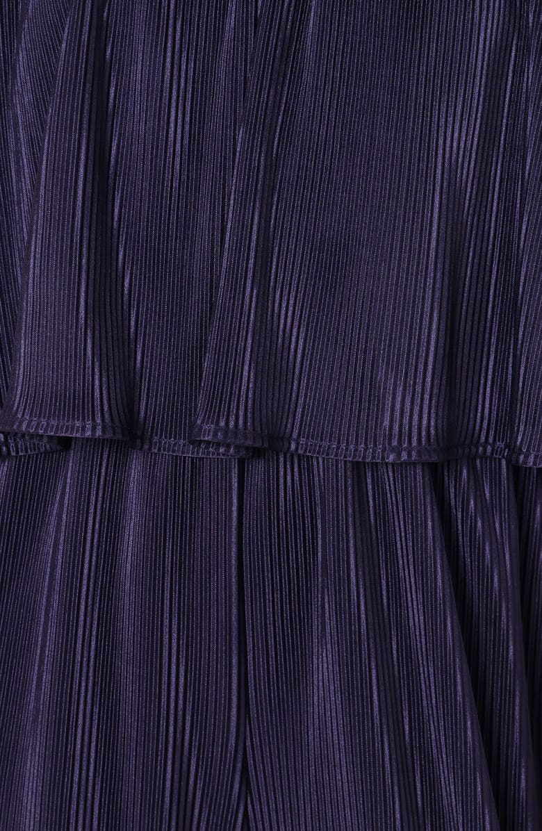 Petal & Pup Jillian Plissé Jumpsuit, Alternate, color, Navy