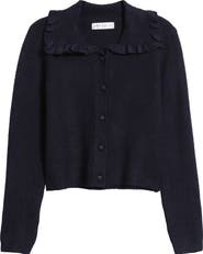 Petal & Pup Carmello Frill Collar Cardigan