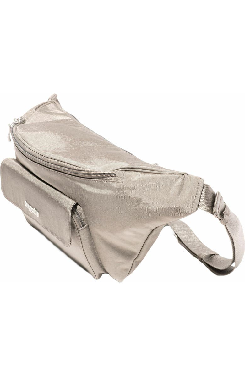 BAGGALLINI Modern Everywhere Large Belt Bag Sling, Alternate, color, Sterling Shimmer