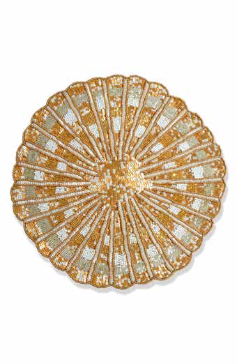 The Gilded Imperial Beaded Charger