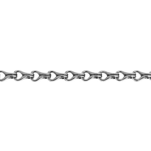 KING BABY STUDIO KING BABY STUDIO SMALL TWISTED EIGHT LINK BRACELET 